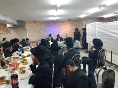 חלק מהקהל בעצרת ההפסד לזכר הרב לוי יצחק אקרמן ז"ל. צילום: חרדים אשדוד