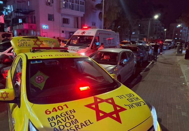 מהזירה. צילום מד״א הצלה דרום