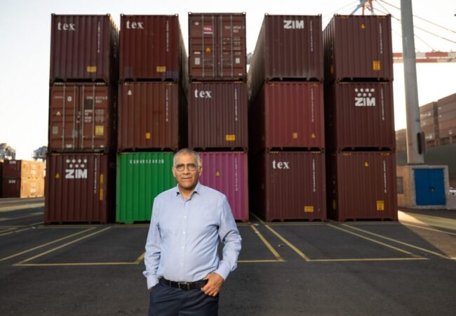 מנכ״ל הנמל. צילום: גבריאל סטרוק