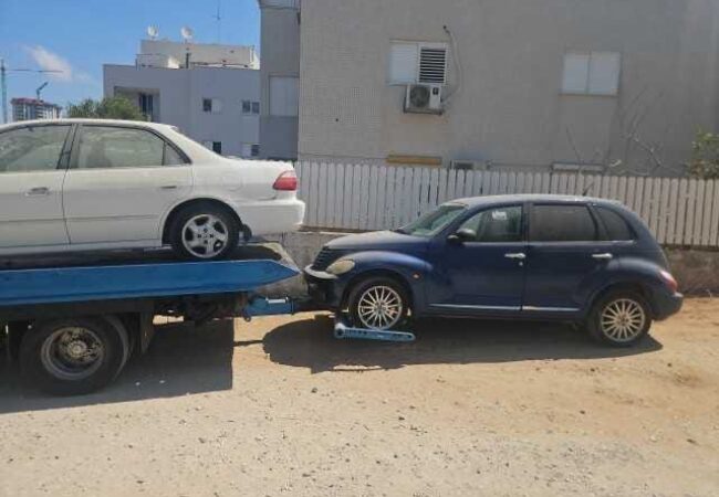 גרירת רכבים באשדוד