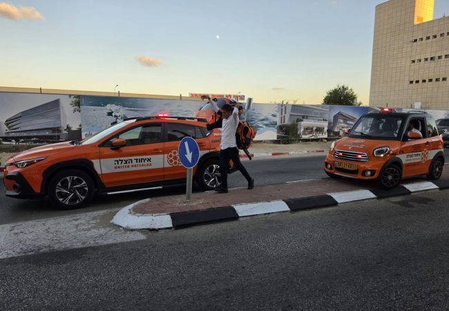 מהזירה. צילום: איחוד הצלה