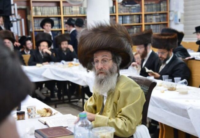 המשפיע הרה״צ ר׳ אלימלך בידרמן באשדוד. צילום: יוסי לוי