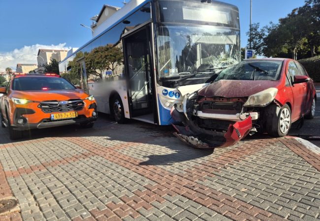 זירת התאונה. צילום: איחוד הצלה