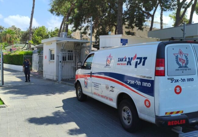 אמבולנס זק״א מפנה את הנער יאיר יחיאל אקוקה ז״ל. קרדיט: זק״א
