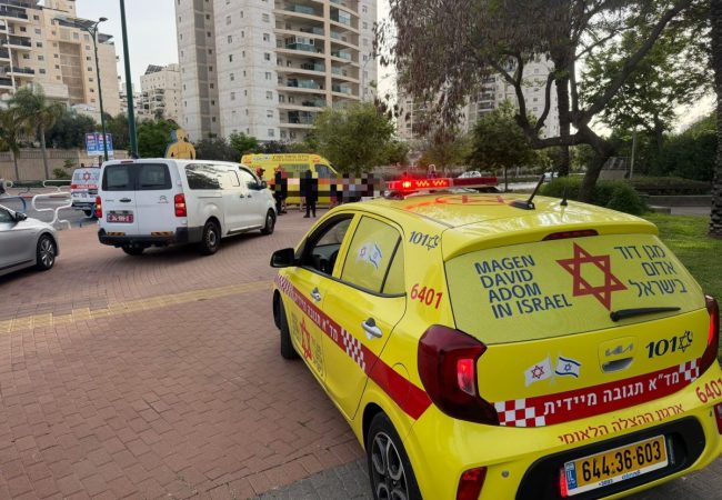 מהזירה. צילום: מד״א הצלה דרום