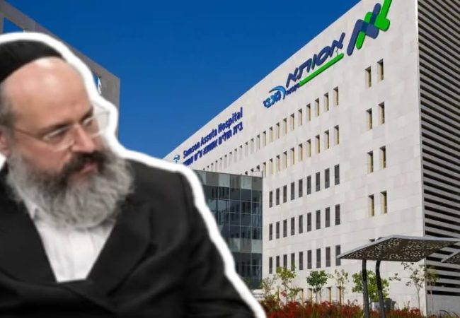 העסקן הרפואי משה חרש על רקע בית החולים אסותא באשדוד