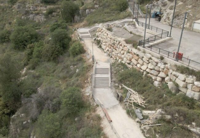 ההיערכות להילולת ל״ג בעומר במירון