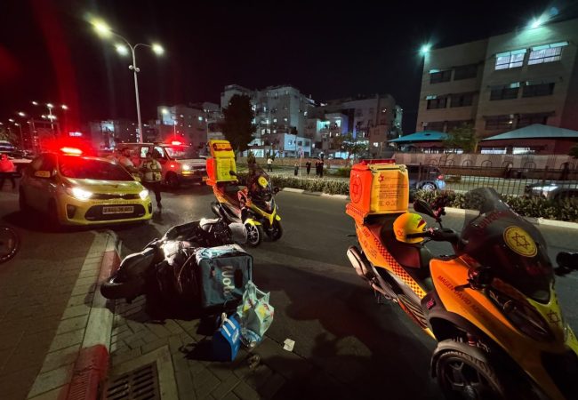 מהזירה. צילום: הצלה דרום