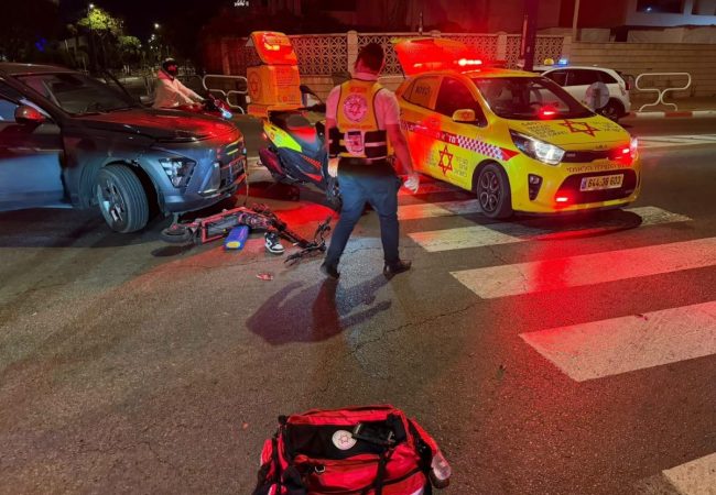 מהזירה. צילום: הצלה דרום