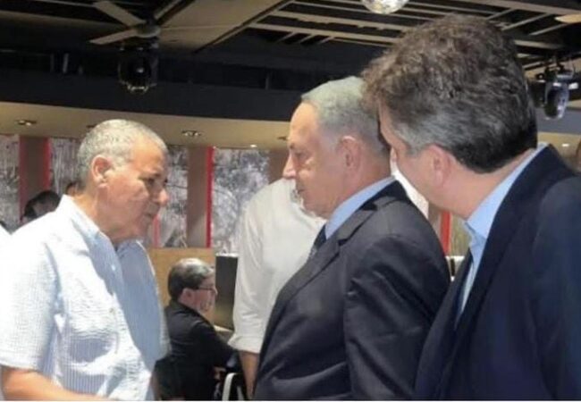 ח״כ דנינו עם ראש הממשלה נתניהו