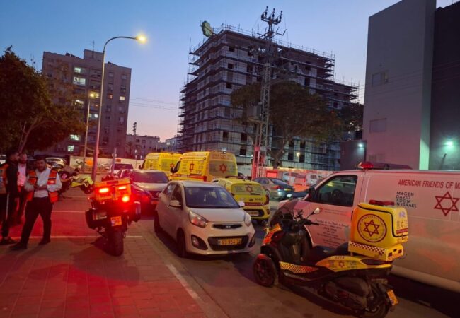 מהזירה. צילום: מד״א