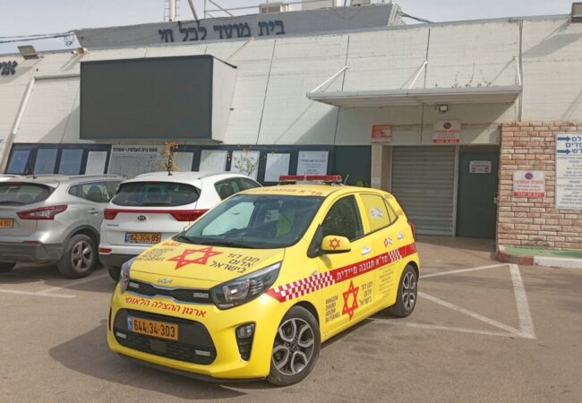 זירת הטרגדיה באשדוד. צילום: מד״א הצלה דרום