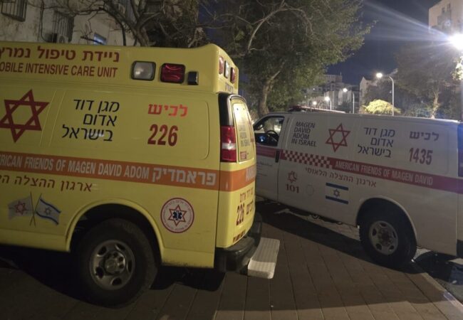 מהזירה באשדוד. צילום: מד״א הצלה דרום