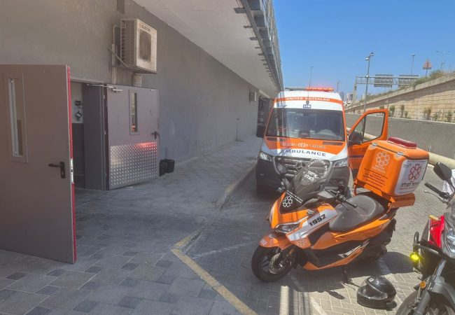 כוחות ההצלה בזירה. צילום: איחוד הצלה