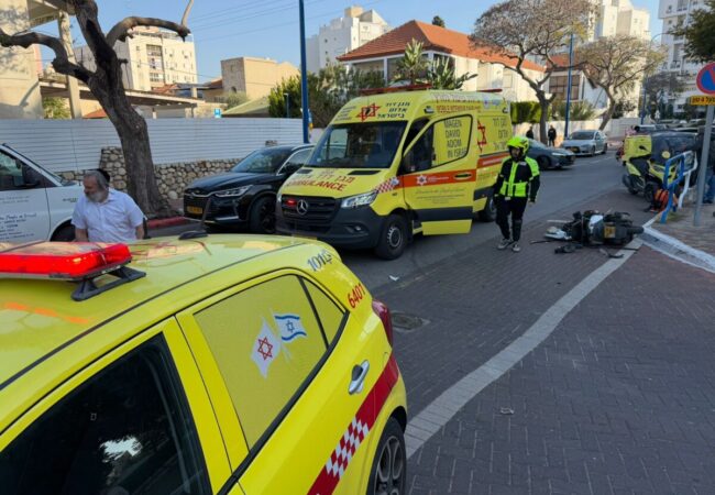 מהזירה. צילום: מד״א הצלה דרום