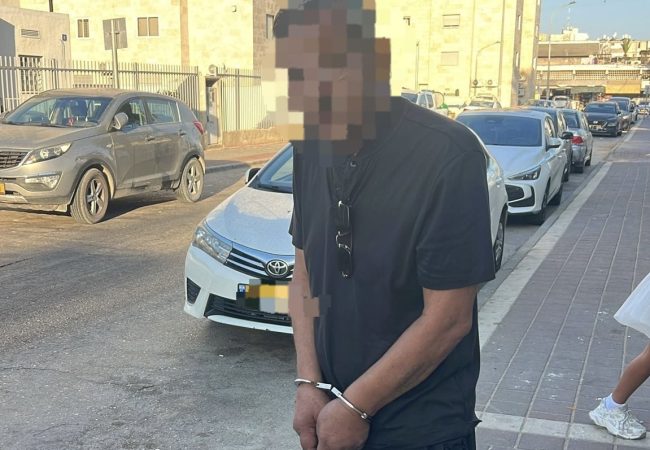 החשוד שנעצר