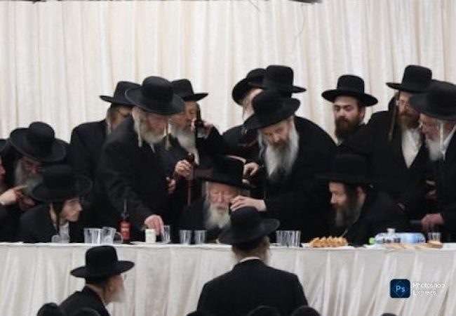 שמחת האירוסין בגור. צילום: ‏ראובן ביאלה Ywn