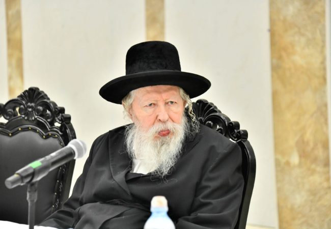 כ״ק מרן האדמו״ר מגור שליט״א. צילום: שוקי לרר
