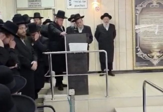 אביו של הבחור בהספד קורע לב