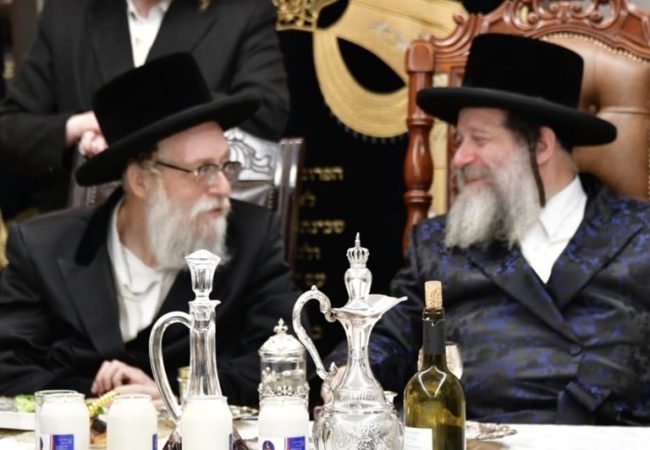 האדמו״רים משאץ. צילום: יוסי לוי