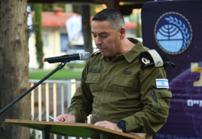 דובר צה״ל תא״ל אפי דפרין