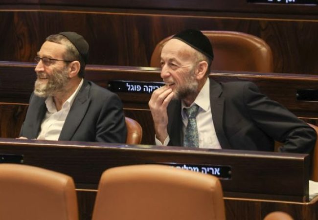 גפני ומקלב. צילום: דני שם-טוב/דוברות הכנסת
