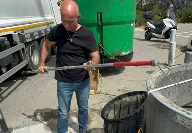 רגעים לאחר החילוץ