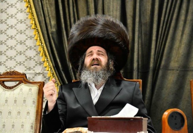 כ״ק מרן האדמו״ר מפיטסבורג שליט״א. צילום: שוקי לרר