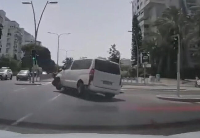 רגע התאונה