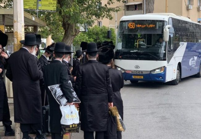 קו 450. קרדיט: דן בדרום