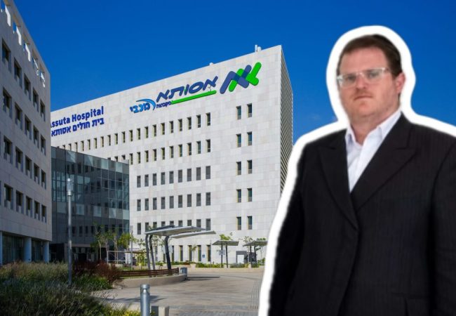 היועץ הרפואי יענקי שקול על רקע בית החולים אסותא באשדוד
