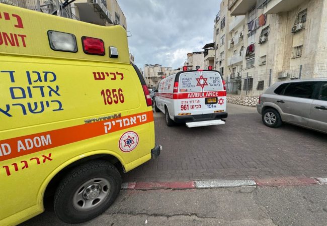 מהזירה. צילום: מד״א