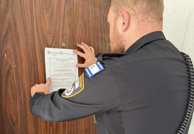 המשטרה בצו סגירה לדירה