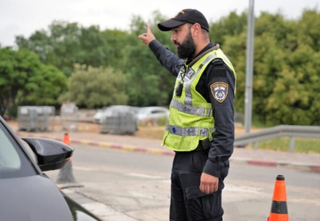 תמונת ארכיון. קרדיט: דוברות המשטרה
