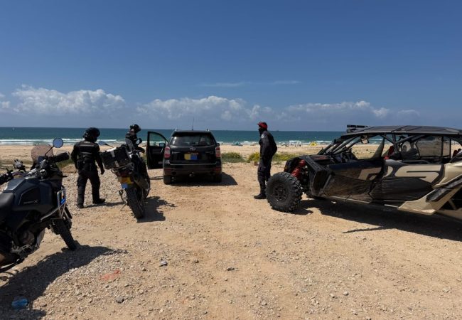 אכיפה בחופי אשדוד. צילום: דוברות המשטרה