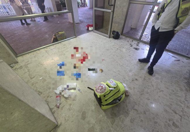 מהזירה. צילום: מד״א הצלה דרום