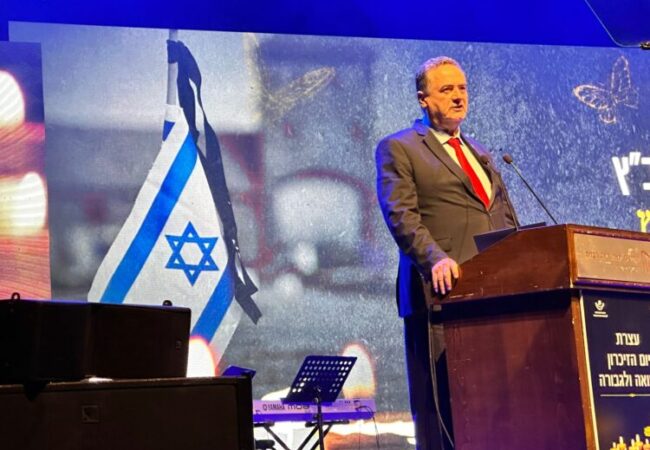 שר החוץ ישראל כץ באשדוד