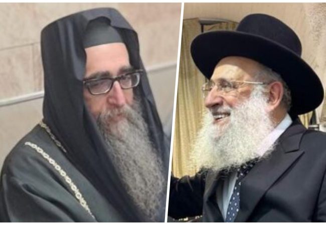 הרב רבי יאשיהו פינטו שליט״א והרב רבי ראובן אלבז שליט״א