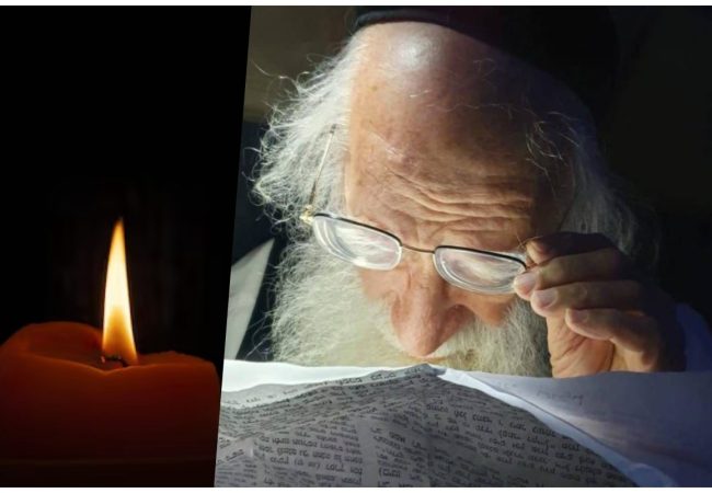 ראש הישיבה רבי אברהם אלטמן זצ״ל. צילום: אהרון מיכאלי