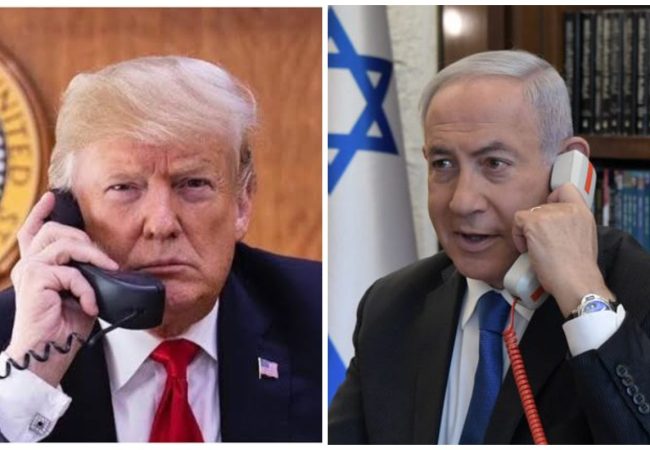 טראמפ ונתניהו