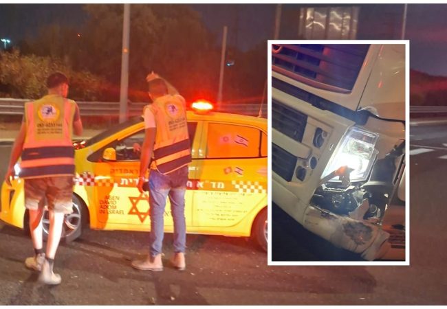 תיעוד מהזירה. צילום: הצלה דרום