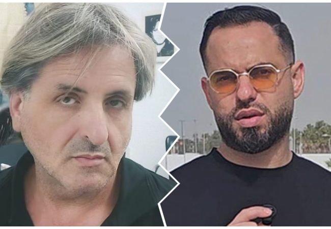 עמירם בן זקן והפעיל שמוליק דואק