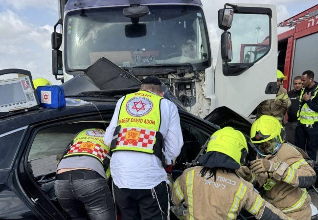הזירה המזעזעת. צילום: הצלה