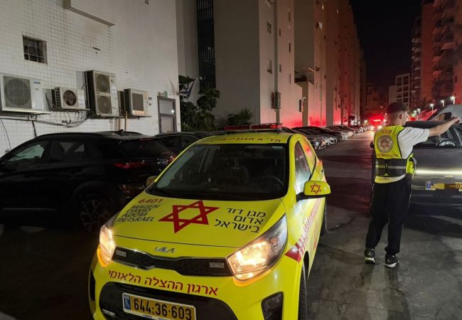 מהזירה. צילום: מד״א הצלה דרום