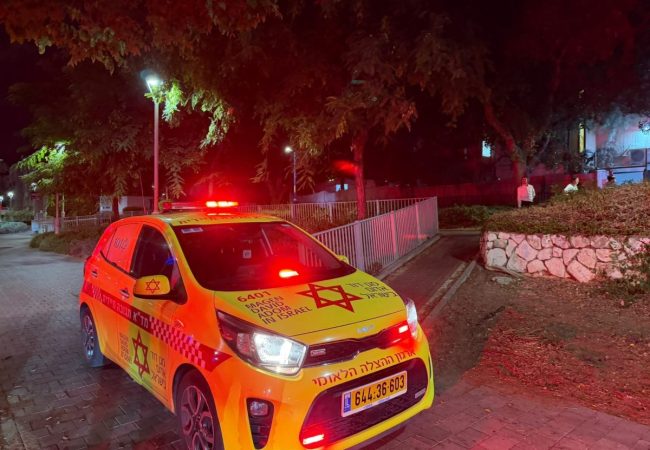 מהזירה. צילום: הצלה דרום