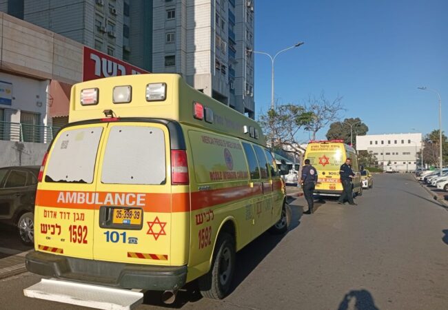 מהזירה. צילום: מד״א הצלה דרום