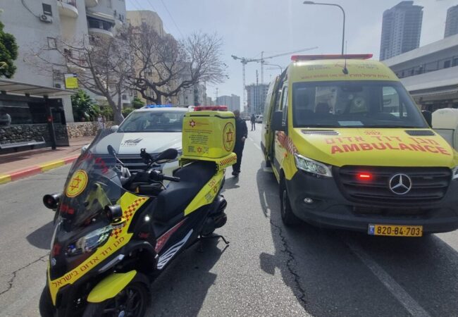 מהזירה. צילום: דוברות מד"א-הצלה דרום