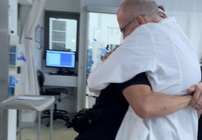 המפגש המרגש