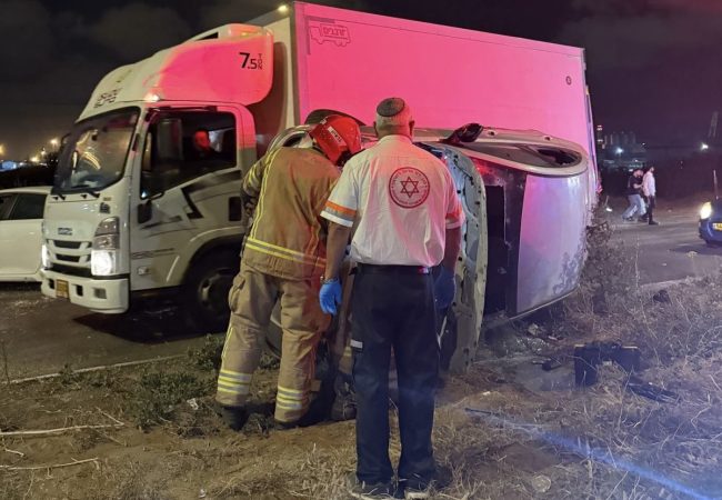 מהזירה. צילום: מד״א הצלה דרום